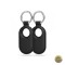 Husa Tech-Protect Icon pentru Samsung Galaxy SmartTag2 Set 2 bucati Neagra