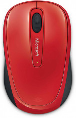 Mouse Wireless Microsoft 3500 Red foto