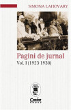 Pagini de jurnal. Volumul I (1923-1930) | Simona Lahovary, 2021, Corint