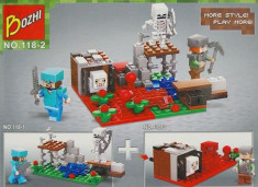 Set tip Lego , MineCraft 73 piese foto