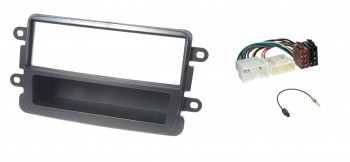 Set audio Dacia dupa 2013 rama radio 1DIn mufa , adaptor antena fakra foto