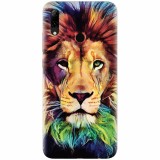 Husa silicon pentru Huawei P Smart 2019, Colorfull Lion