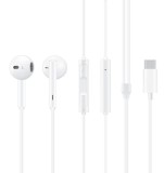 Casti Handsfree Huawei CM33 USB-Type C Alb
