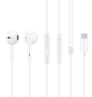 Casti Handsfree Huawei CM33 USB-Type C Alb foto