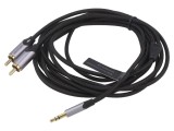 Cablu Audio Jack 3.5mm la RCA 3m Aurit