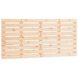 Cumpara ieftin Tablie de pat pentru perete, 156x3x63 cm, lemn masiv de pin