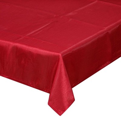 Fată de Masă Decorativă Crăciun, Model Roșu, Material Poliester, Dimensiune 220x140cm foto