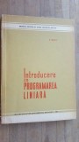 Introducere in programarea liniara- N.Mihaila