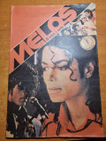 Revista melos iunie 1990-michael jackson,iron maiden,poster loredana groza