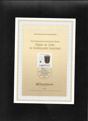 Germania FDC 5.1992 foto