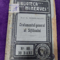 Biblioteca MINERVEI-1910-Tratamentul General al SIFISULUI-Dr.PETRINI GALATZ