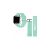 Bratara TPU Silicon pentru Fitbit Blaze-Mărime L-Culoare Bleu turquoise