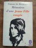 Memoires d&#039;une Jeune Fille rangee / Simone de Beauvoir