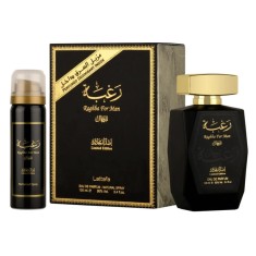 Lattafa Raghba for Man Set cadou pentru Bărbați 100 ml EDP + 50 ml deodorant spray