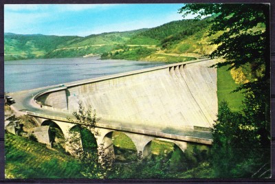 AMS - ILUSTRATA 597 BICAZ - BARAJUL HIDROCENTRALEI &amp;bdquo;V.I. LENIN&amp;rdquo;, NECIRCULATA foto