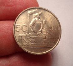 50 bani 1956 UNC foto