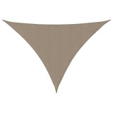 Cumpara ieftin Parasolar, gri taupe, 3x4x5 m, tesatura oxford, triunghiular