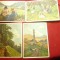 Set 4 Ilustrate Pro Juventute - Reclama la Medicamente L.Rossi ,tematica pictura