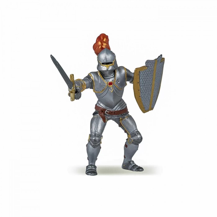 Papo Figurina Cavaler In Armura Rosie