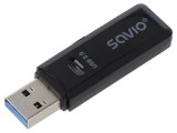 Cititor card USB 3.0 cu memorie USB, viteză 5Gbps, PnP