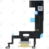 Conector de &icirc;ncărcare flex galben pentru iPhone Xr