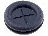 Man&amp;#351;on pentru cabluri, panou max. 2mm, {{Material}}, FIX&amp;FASTEN - FIX-DGB19A