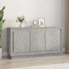 VidaXL Dulap, gri beton, 102x35x55 cm, lemn prelucrat 831889