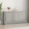 vidaXL Dulap, gri beton, 102x35x55 cm, lemn prelucrat 831889