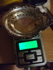 Fructiera argint minuscula