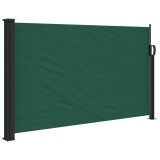 Cumpara ieftin Copertina laterala retractabila, verde inchis, 120x500 cm