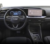 Folie Protectie Navigatie Ford Tourneo Connect 2024+, Duragon, protectie Display Navigatie, silicon Transparent, Anti-zgarieturi, kit instalare