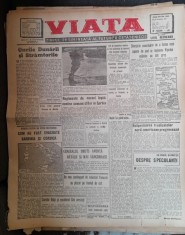 Viata, ziarul de dimineata al tuturor cetatenilor nr.889/1943, an III foto