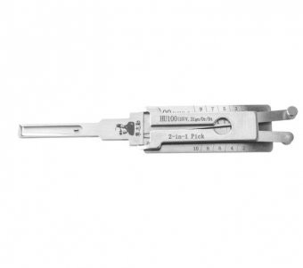 Decodor Lishi 2 in1 HU100, compatibil Opel, Chevrolet, 10 taieri foto