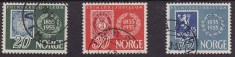 C787 - Norvegia 1955 - timbru/timbru serie completa stampilata