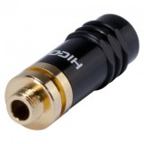 Conector de lipit jack stereo 3.5mm 3 pini mama, HICON HI-J35S-SCREW-F