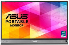 Monitor Portabil IPS LED ASUS 15.6inch MB16AC, Full HD (1920 x 1080), USB Type-C (Negru) foto