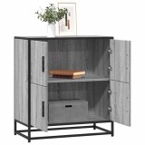 VidaXL Bufetă gri Sonoma 68x35x76 cm din lemn prelucrat