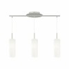 Lustra EGLO Troy3, 3xE27, sticla satinata, alb, design modern, 180W, ajustabila, living, dormitor, birou, hol