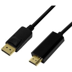 Cablu video DisplayPort (T) la HDMI (T), 5m, conectori auriti, rezolutie maxima 4K UHD (3840 x 2160)