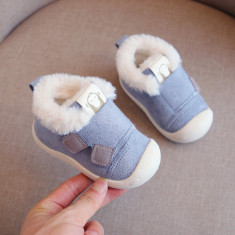 Pantofi bleu imblaniti - Snow (Marime Disponibila: Marimea 23)