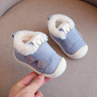 Pantofi bleu imblaniti - Snow (Marime Disponibila: Marimea 24) foto