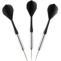 Săgeată darts T100 vârf oțel x3 Negru