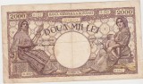 ROMANIA 2000 lei Octombrie 1944 Uzata