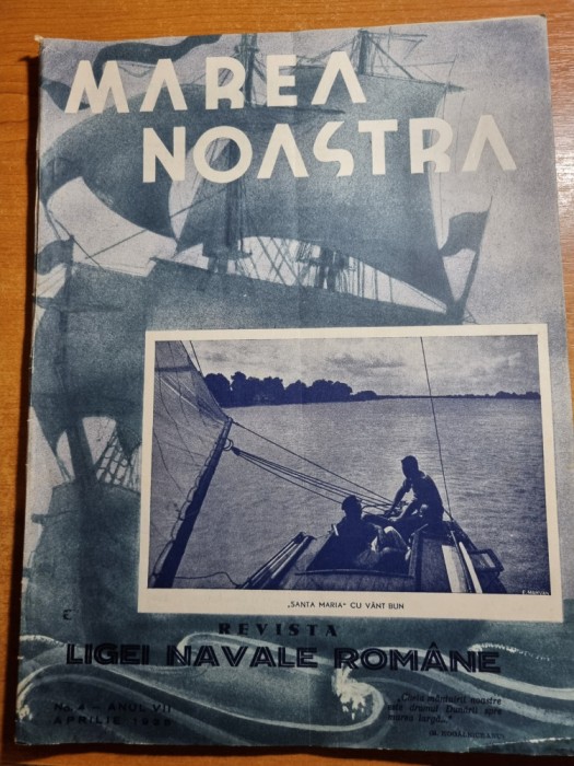 marea noastra aprilie 1938-bricul mircea,podul de la cernavoda