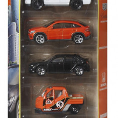 MATCHBOX SET 5 MASINUTE METALICE MBX CITY ADVENTURE II SCARA 1:64