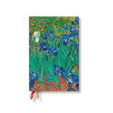 2024 Van Gogh&#039;s Irises 12-Month Mini 160 Pg Horizontal Week-At-A-Time Van Gogh&#039;s Irises