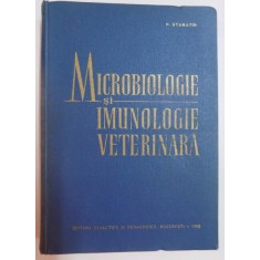 MICROBIOLOGIE SI IMUNOLOGIE VETERINARA de N. STAMATIN , 1965