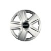 Set 4 capace roti Cu Inel Cromat Esprit R16 pentru gama auto Smart, Autohelix MSA