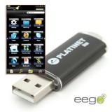 FLASH DRIVE USB X-DEPO SOFT EEGO 16GB EuroGoods Quality, Platinet