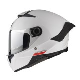 Casca integrala MT Thunder 4 SV A0 alb lucios (ochelari soare integrati)